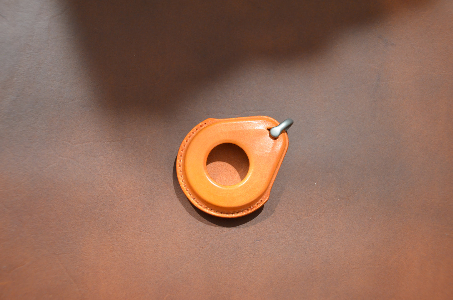 Leather Key Fob Cover For Harley-Davidson