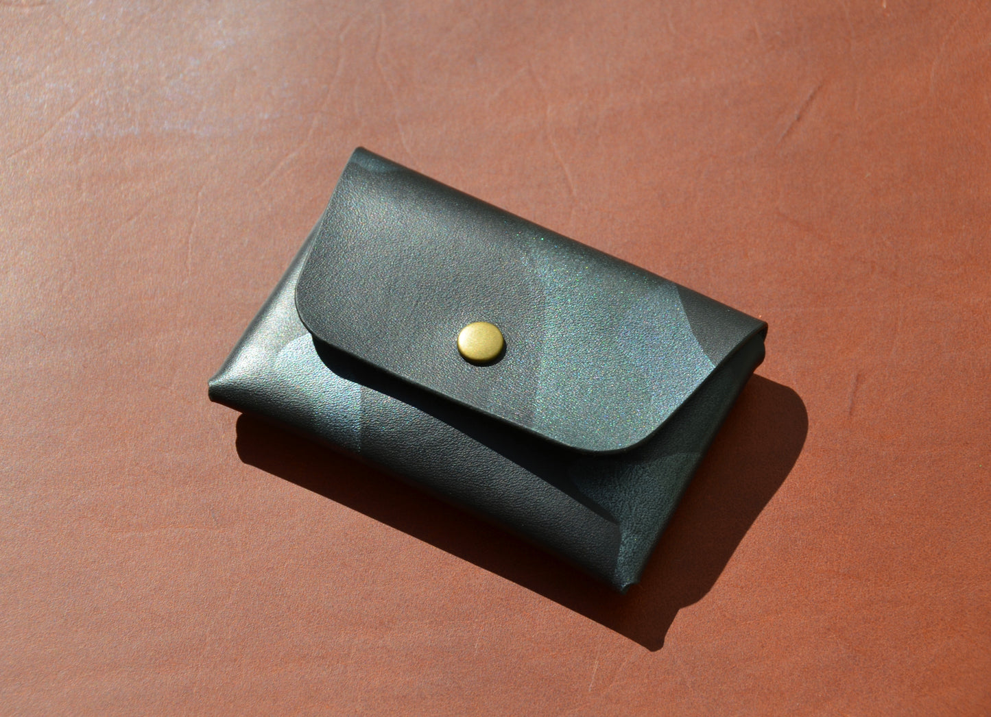 Stitchless Handmade Leather Wallet - EDC Leather Wallet