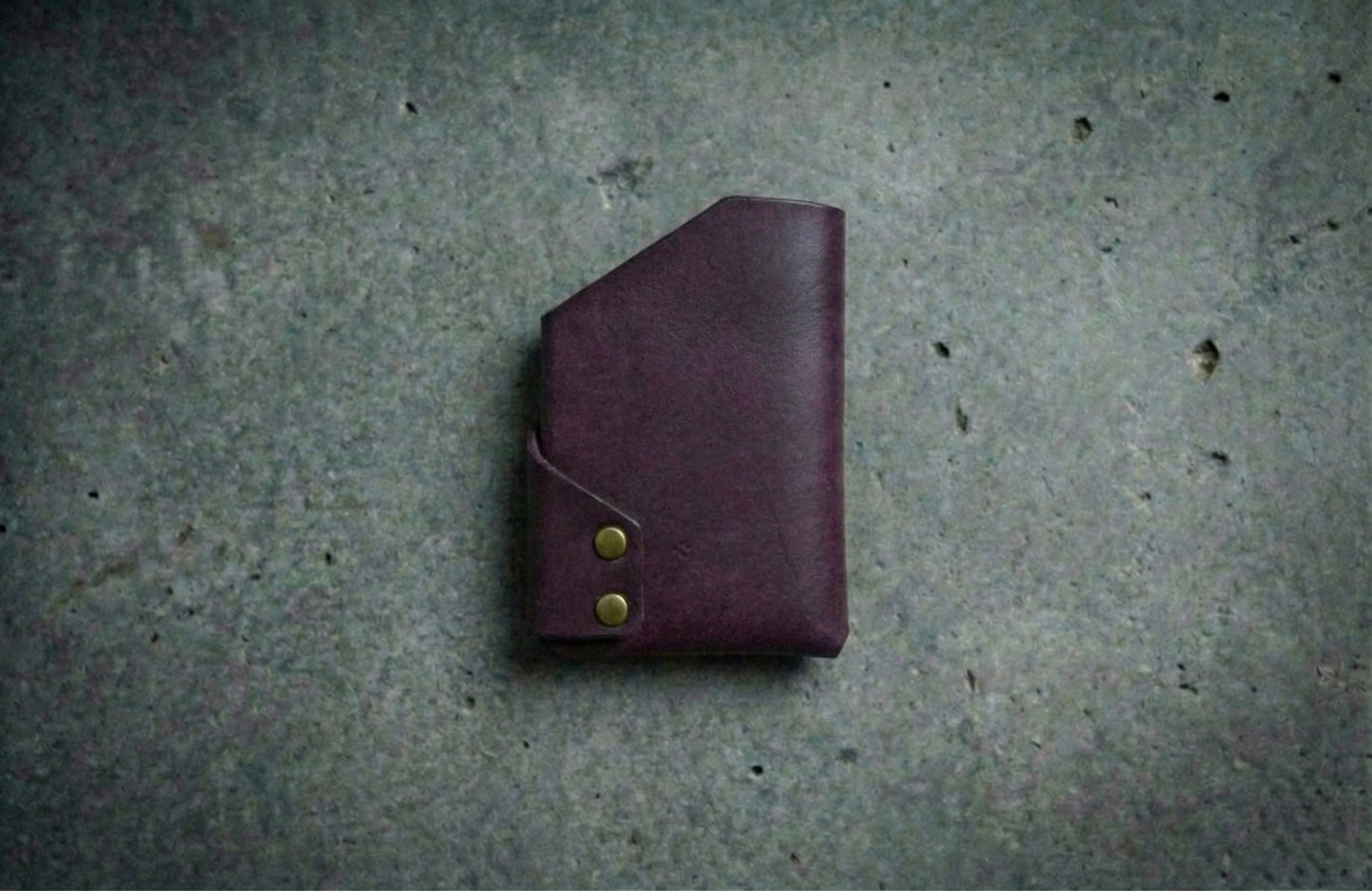 Stitchless Handmade Leather Wallet