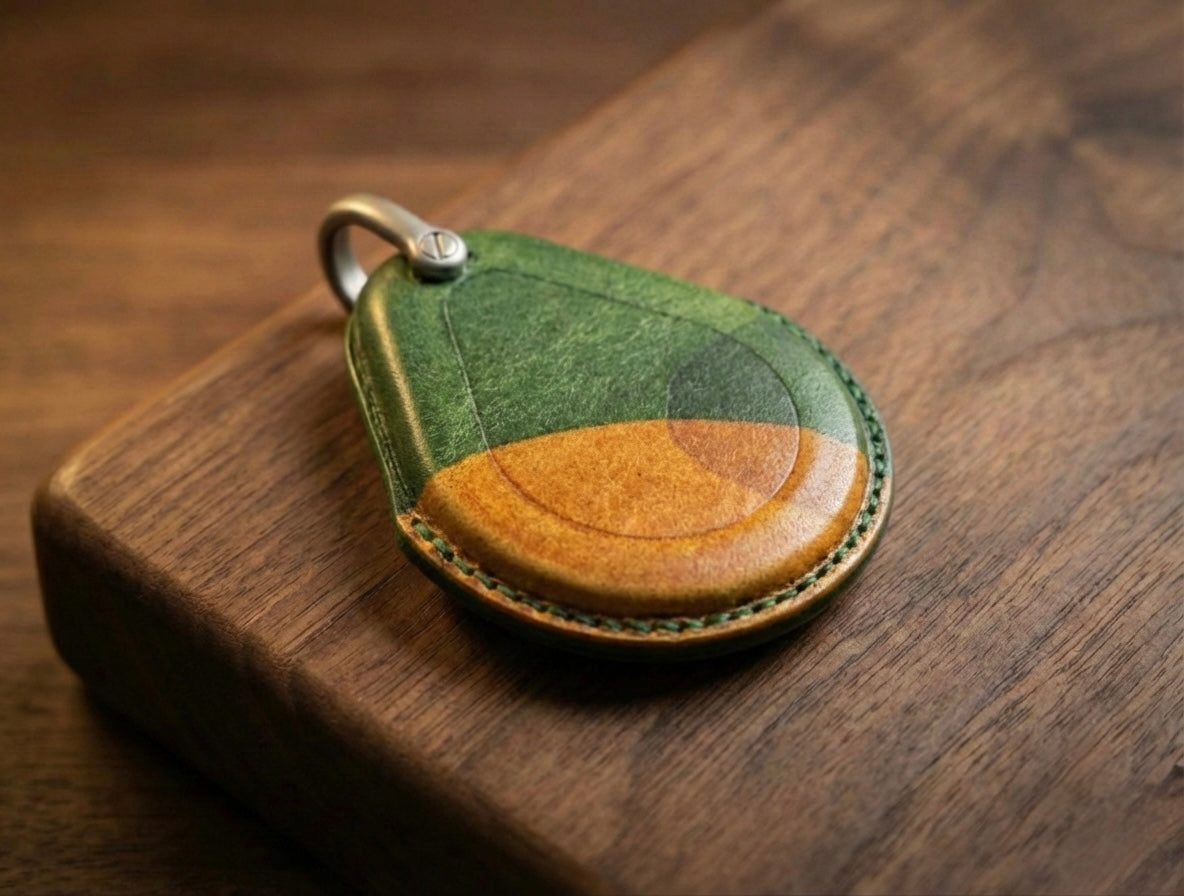 Leather Key Fob Cover For Harley-Davidson