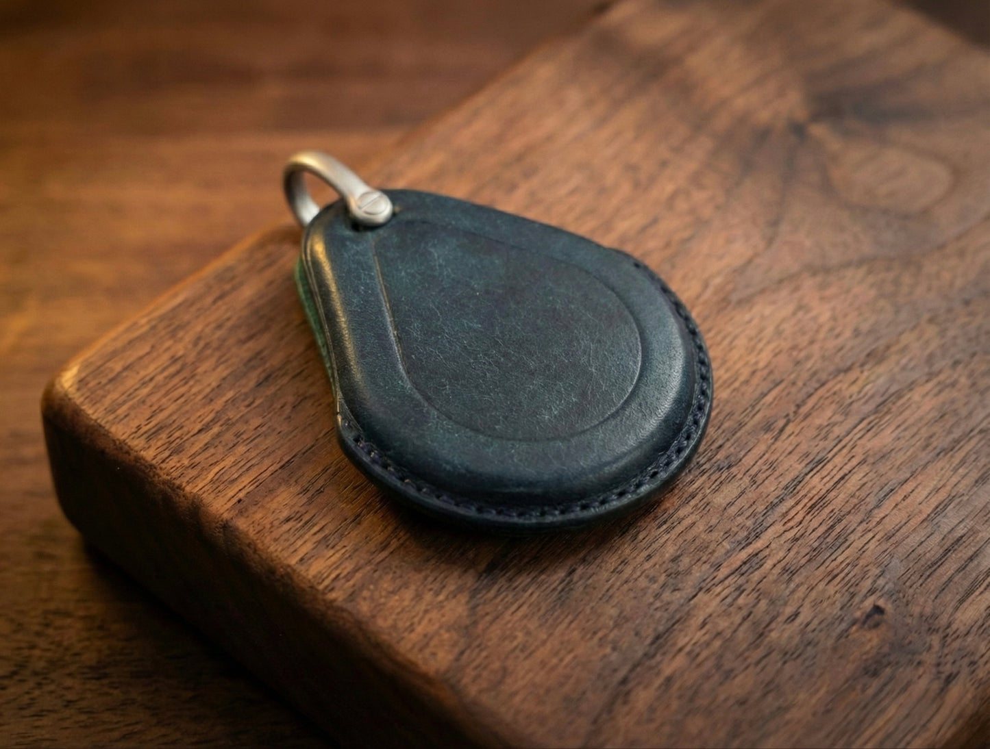Leather Key Fob Cover For Harley-Davidson