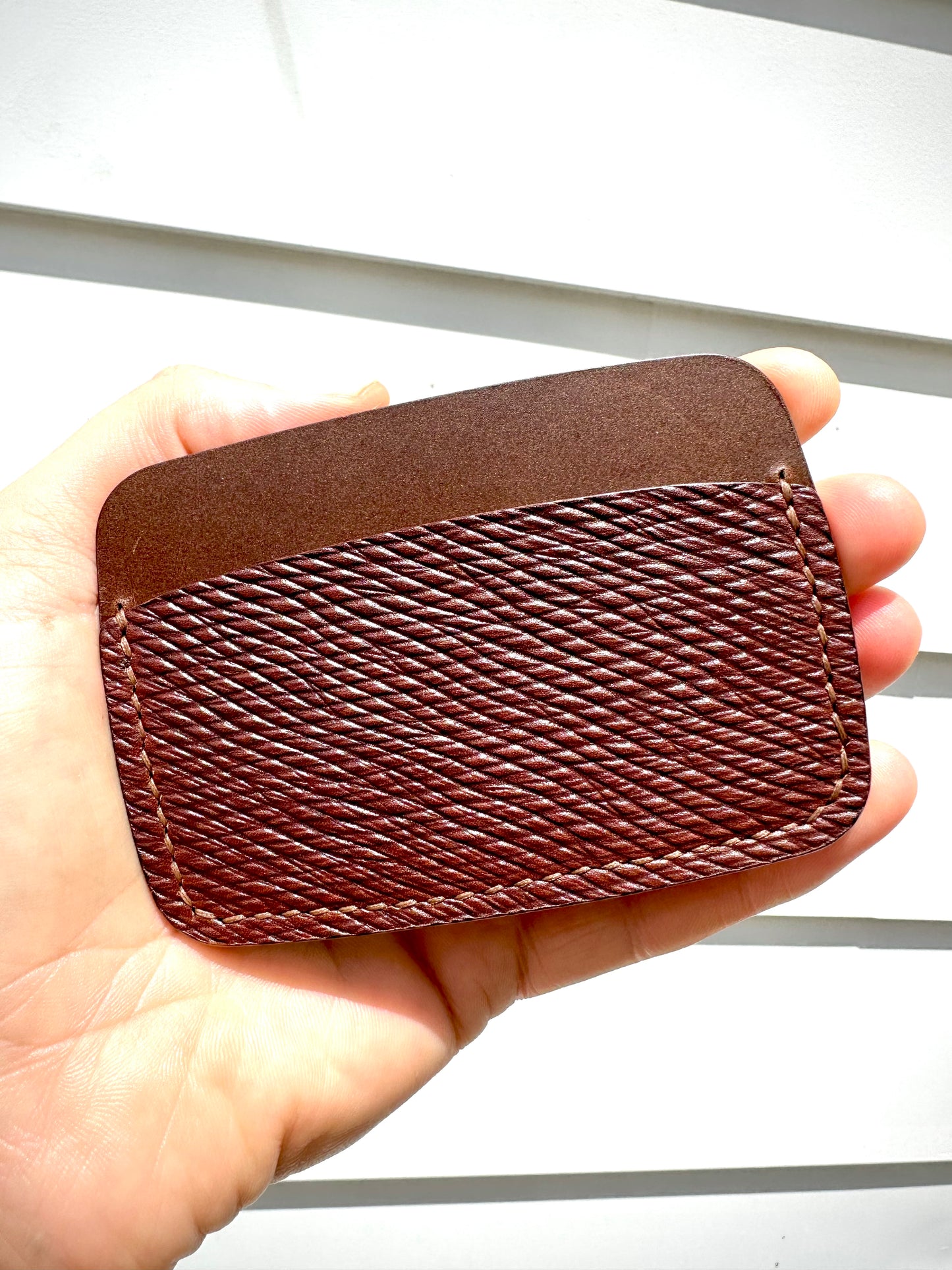 Minimalist Leather Card Wallet