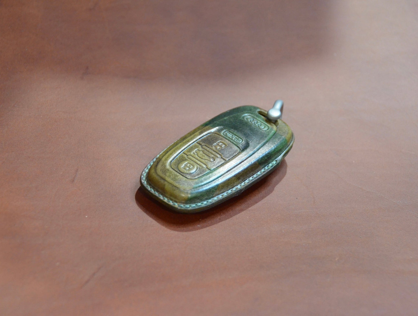 Leather Key Fob Cover for AUDI - NATS GOODS CO.