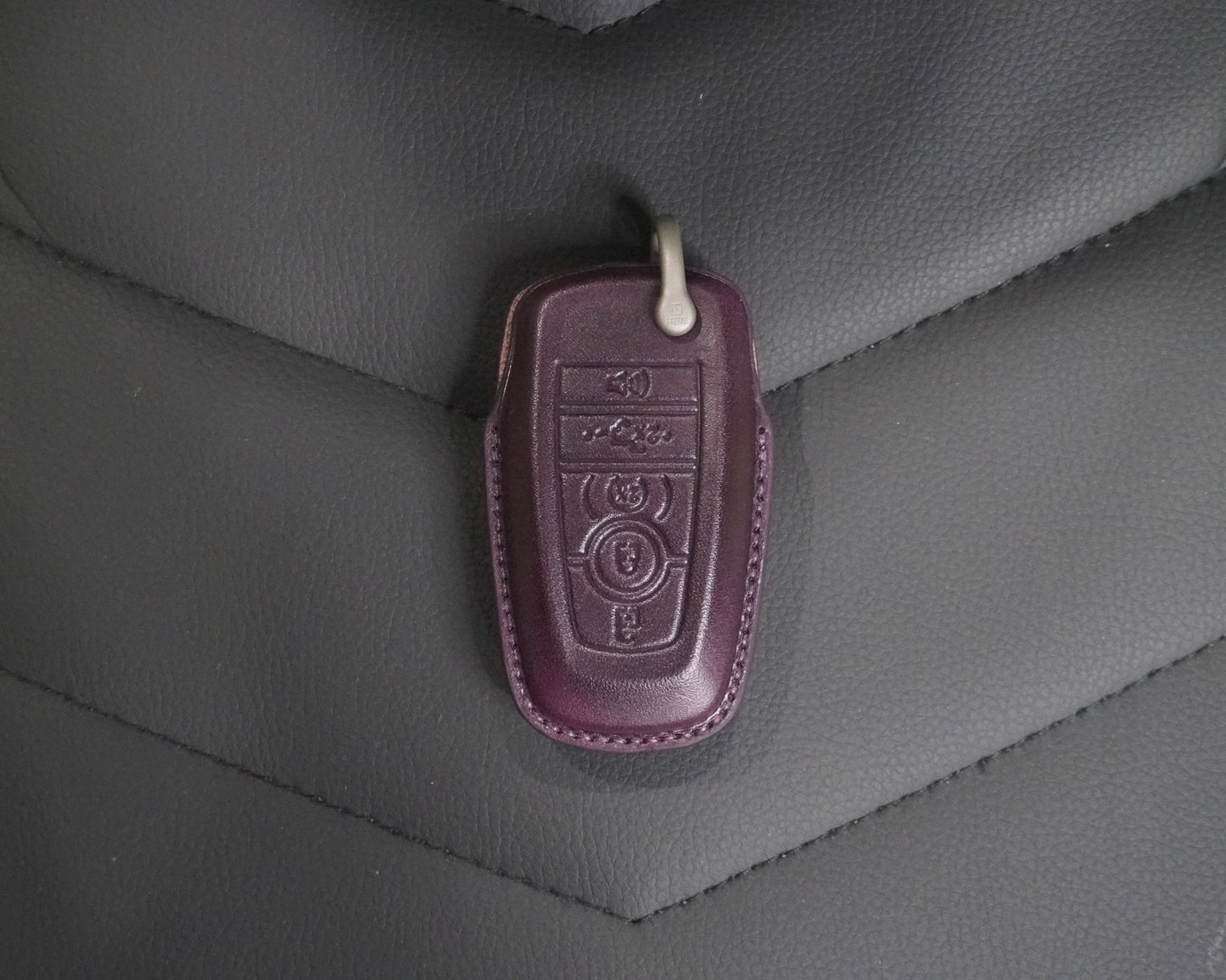 Leather Key Fob Cover for Ford - NATS GOODS CO.