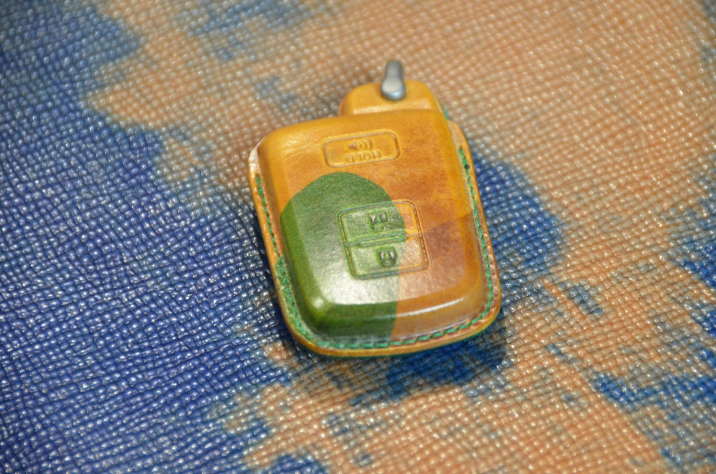 Leather Key Fob Cover for Toyota Tacoma - NATS GOODS CO.