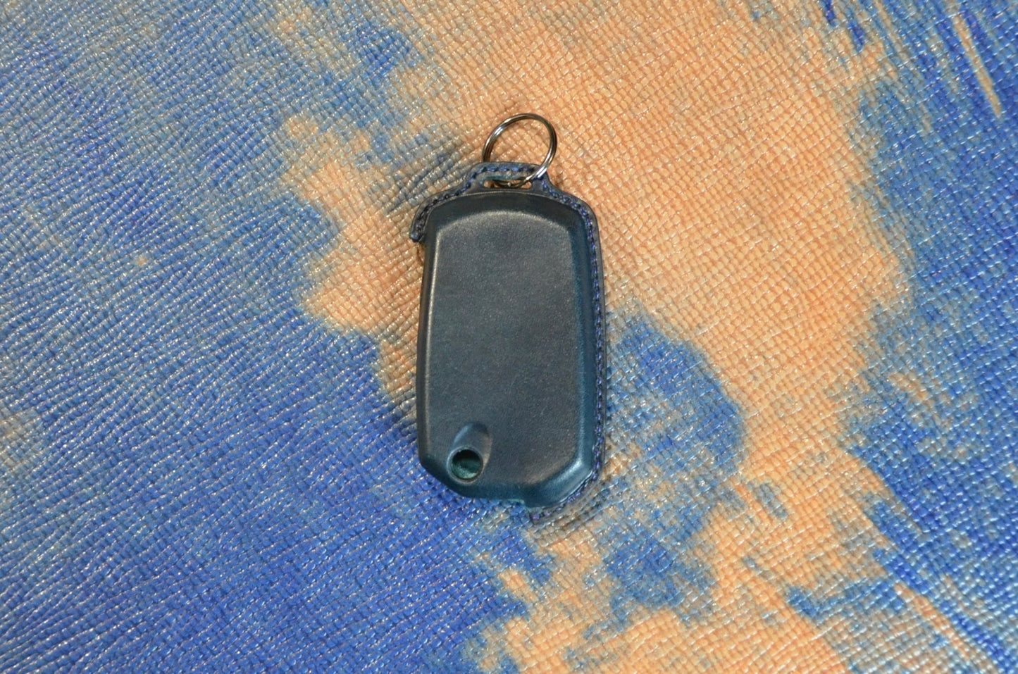Leather Key Fob Cover For Triumph Motorcycle - NATS GOODS CO.