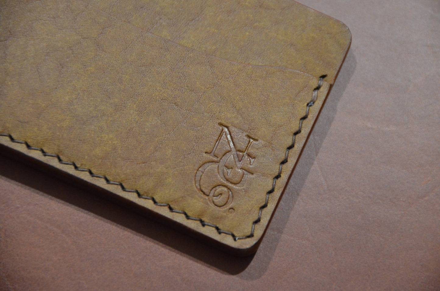 Minimalist Leather Card Holder - NATS GOODS CO.
