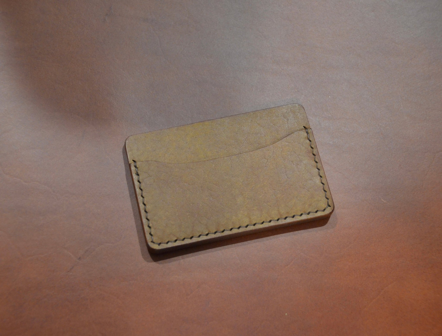 Minimalist Leather Card Holder - NATS GOODS CO.