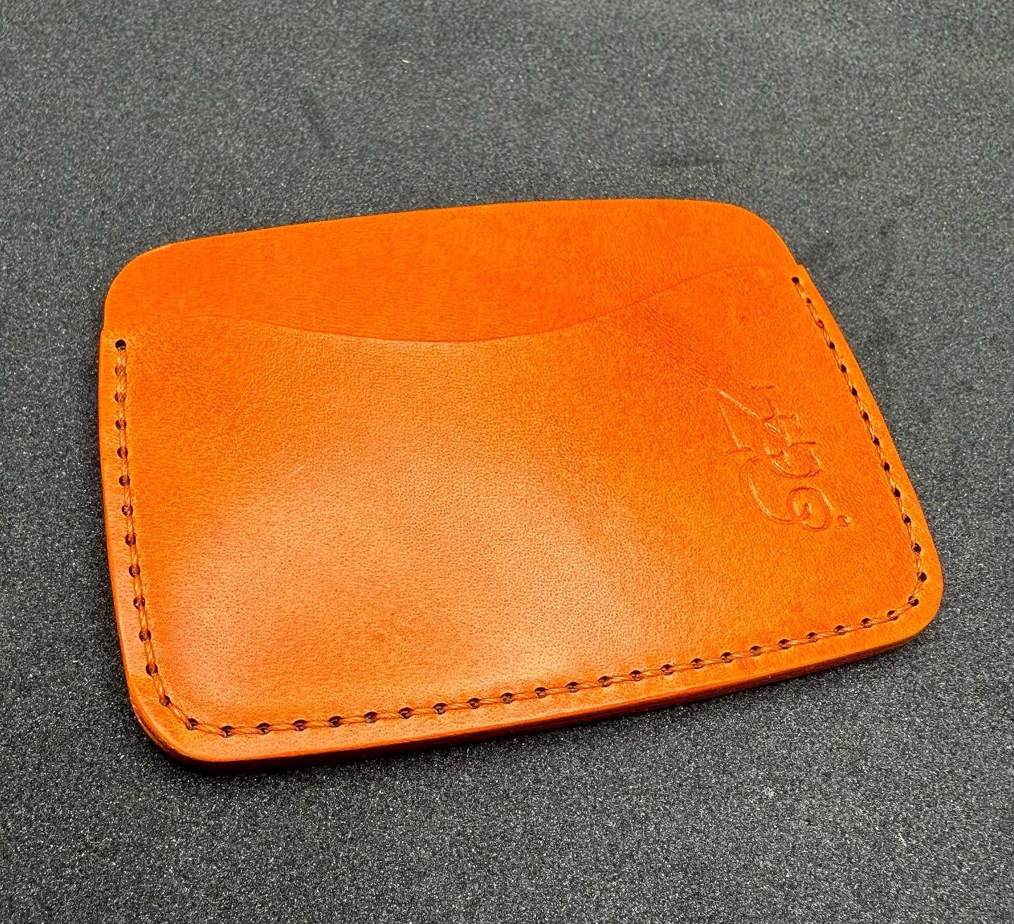 Minimalist Leather Card Wallet - NATS GOODS CO.
