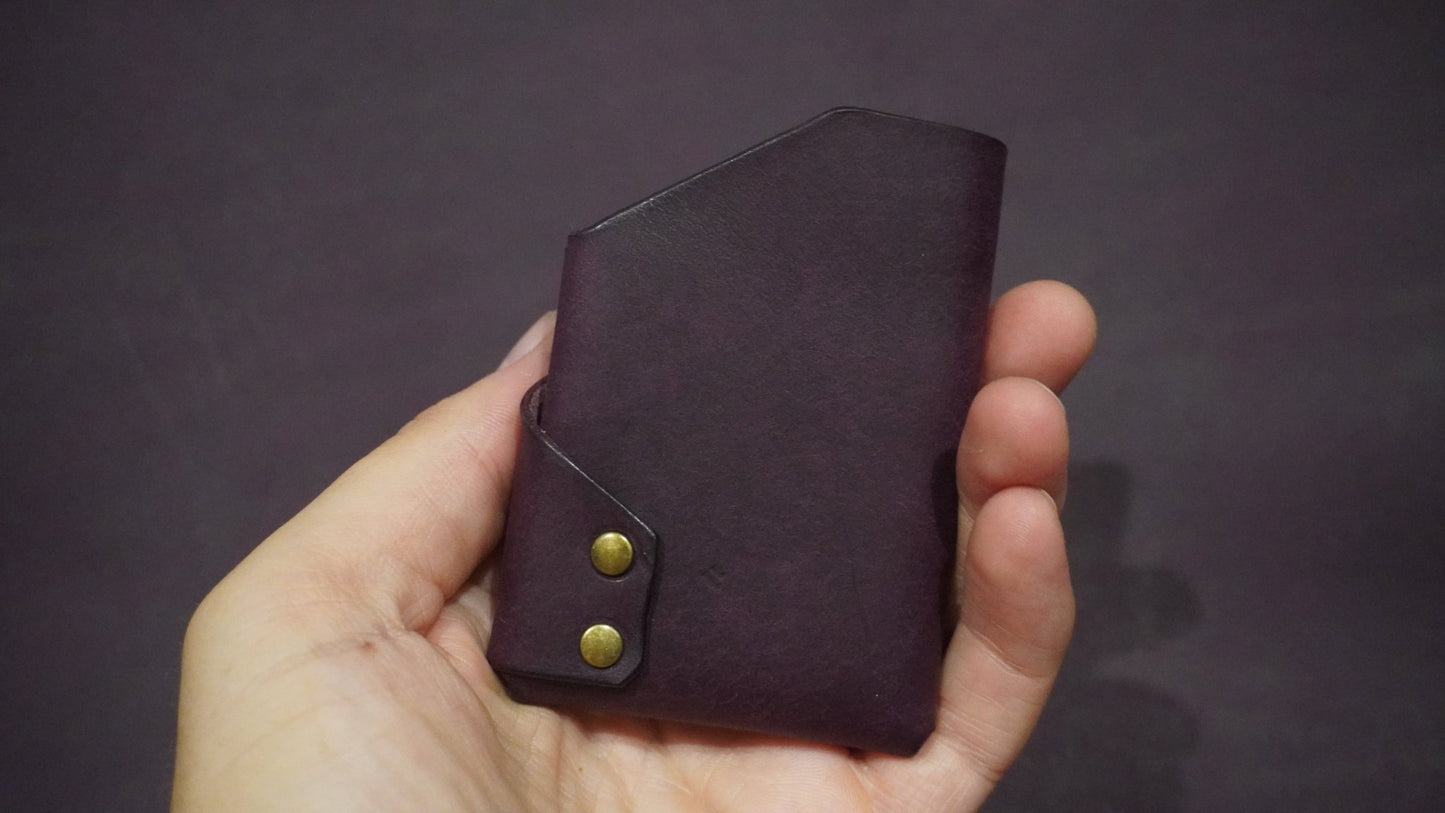 Stitchless Handmade Leather Wallet - NATS GOODS CO.