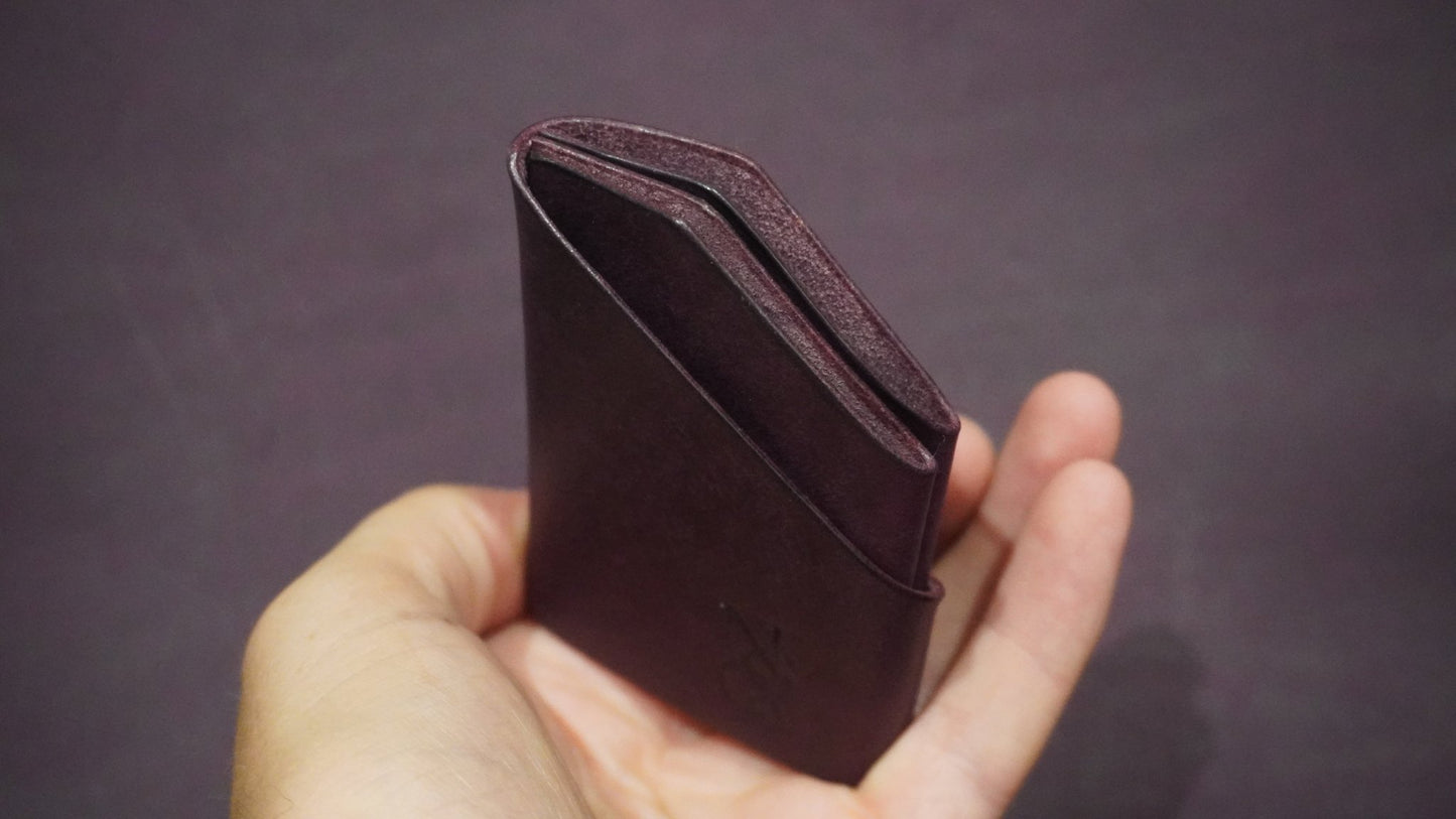 Stitchless Handmade Leather Wallet - NATS GOODS CO.