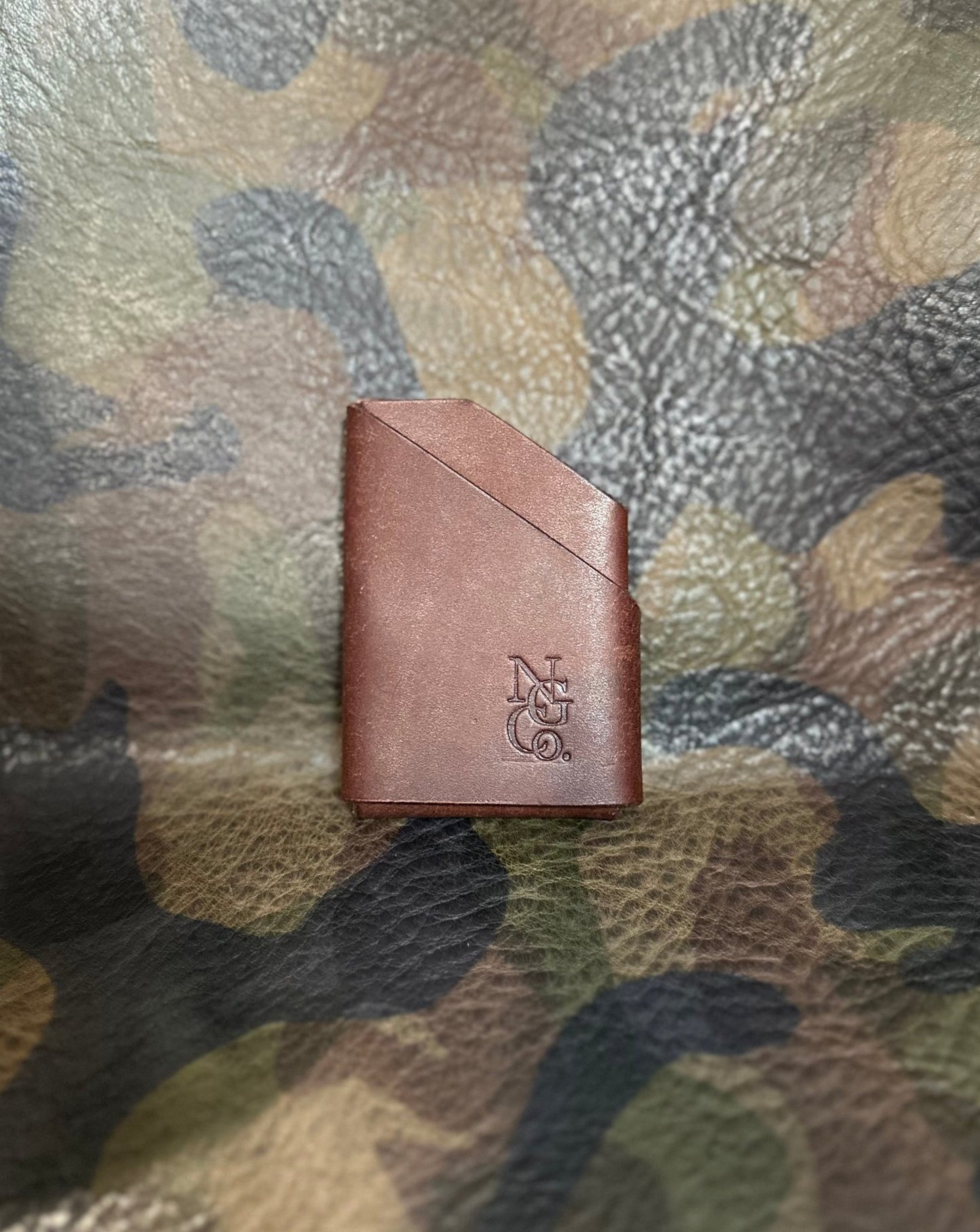 Stitchless Handmade Leather Wallet - NATS GOODS CO.