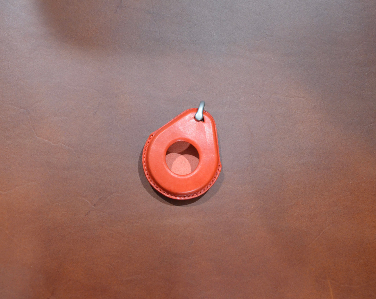 RED EDITION Leather Key Fob Cover For Harley-Davidson