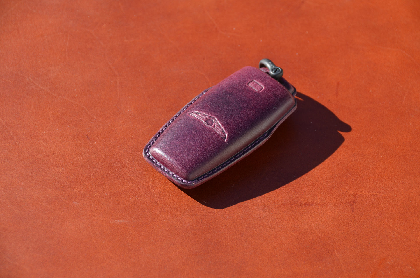 Leather Key Fob Cover for Genesis