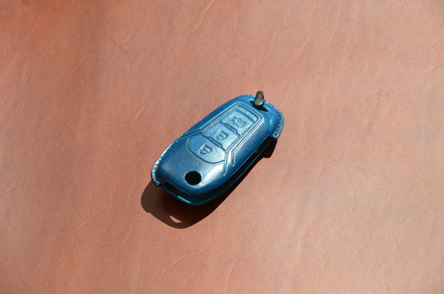 Leather Key Fob Cover for Ford Maverick