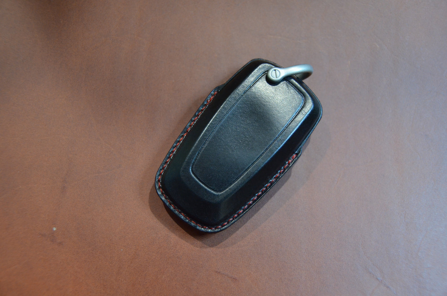 Leather Key Fob Cover for Ford F150/Raptor/Bronco