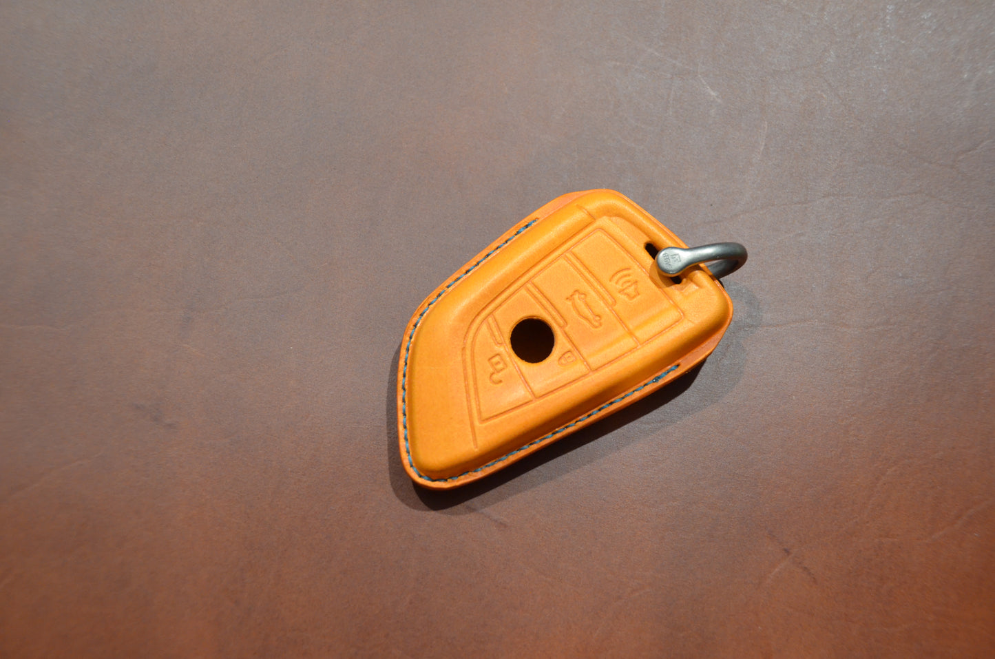 Leather Key Fob Cover for BMW