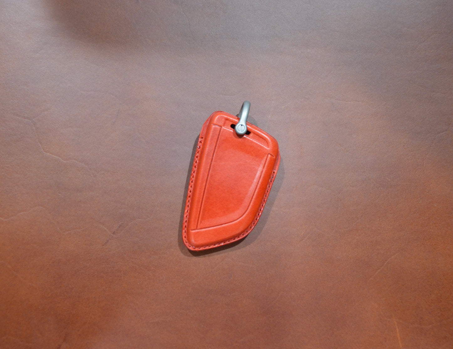 RED EDITION Leather Key Fob Cover for BMW