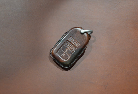 Leather Key Fob Cover for Honda
