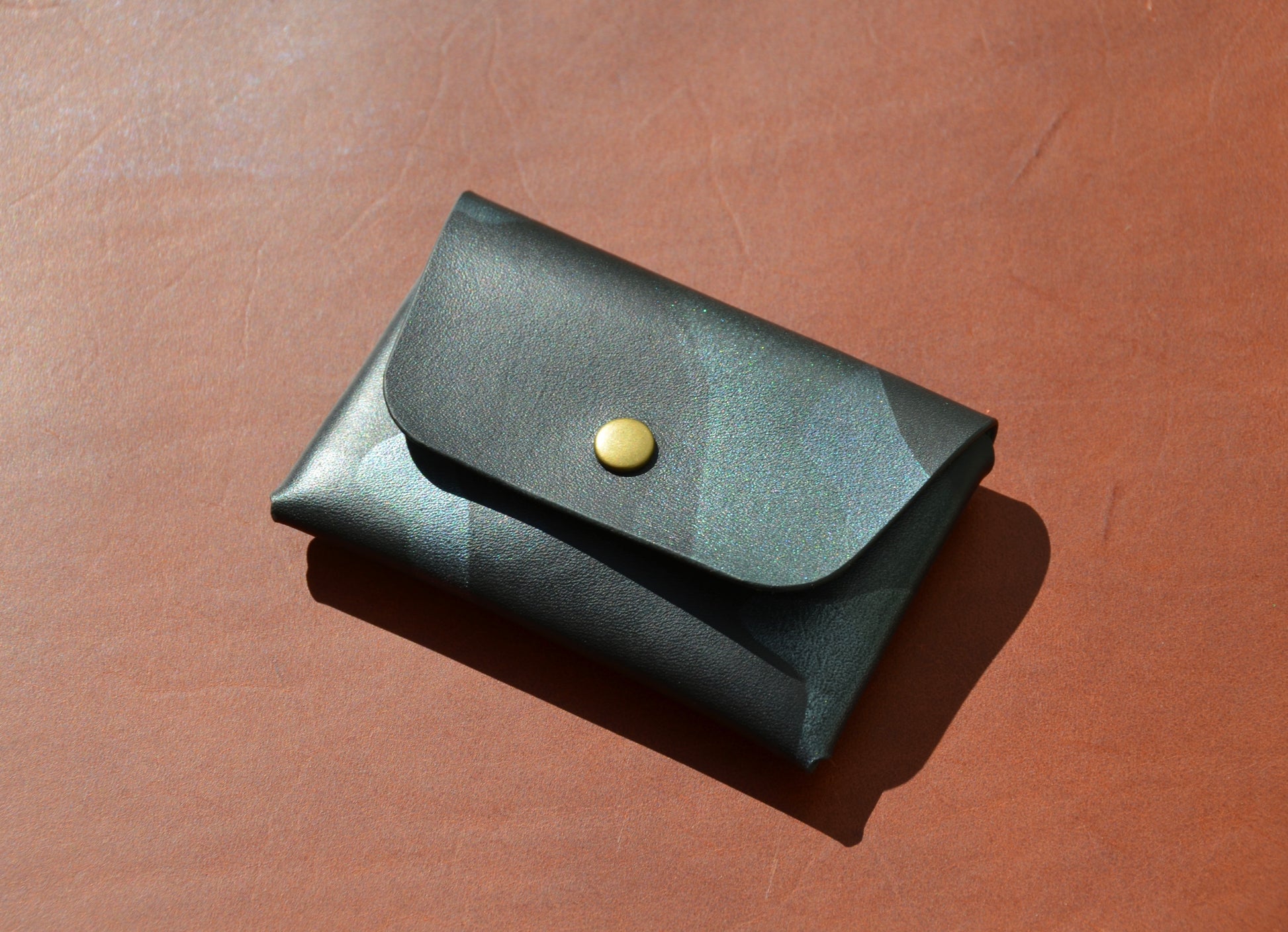 Stitchless Handmade Leather Wallet - EDC Leather Wallet