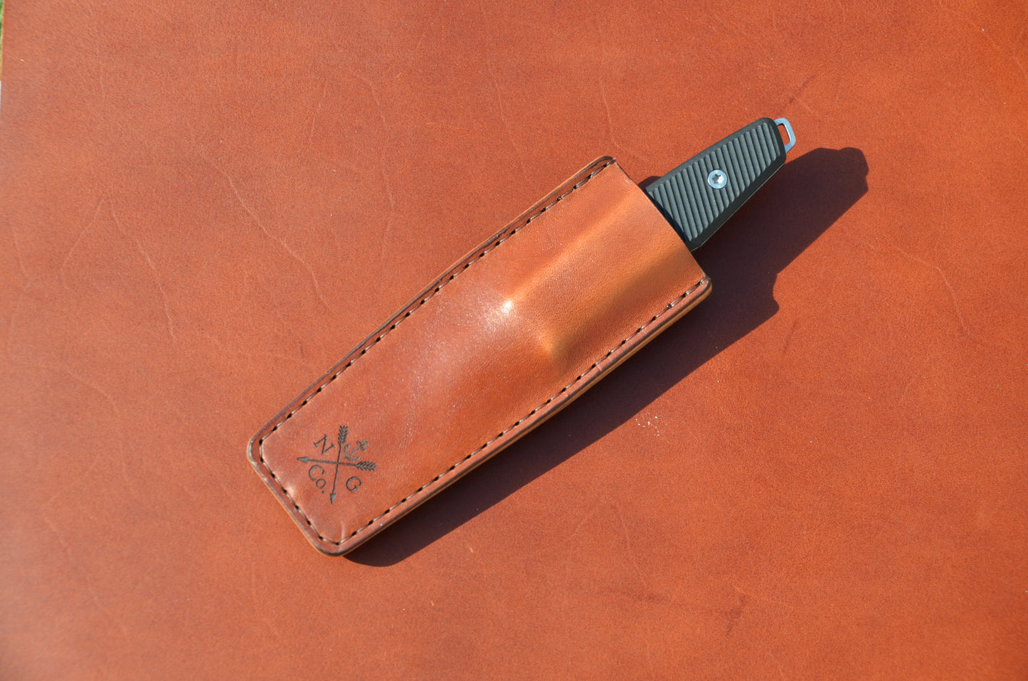 Leather Pocket Sheath for BOKER AK1