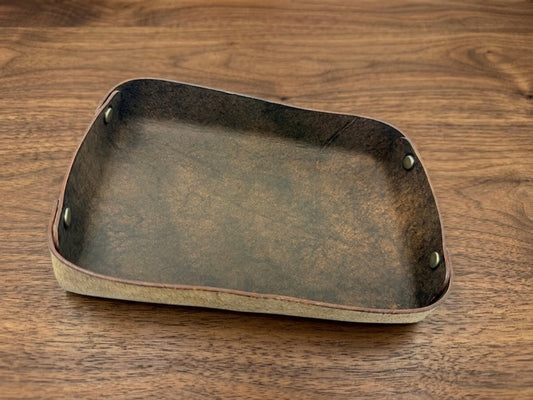 Leather Valet Tray