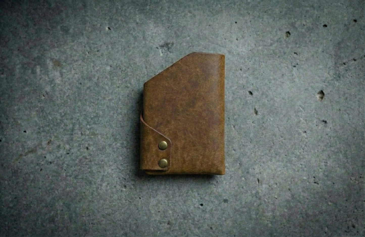 Stitchless Handmade Leather Wallet