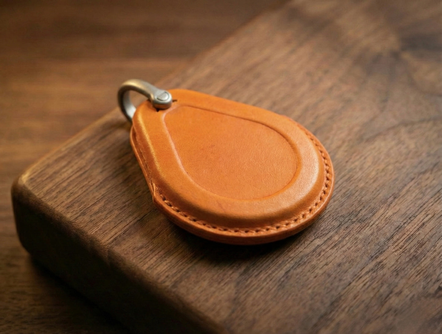 Leather Key Fob Cover For Harley-Davidson