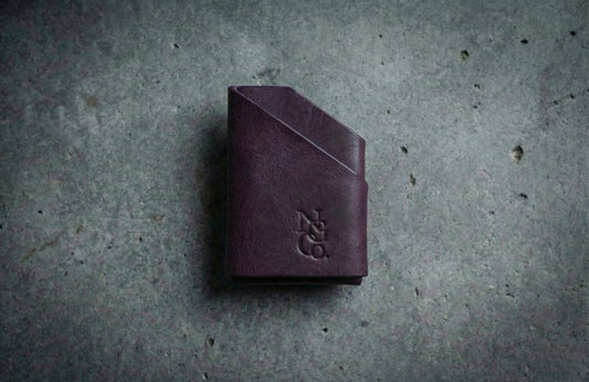 Stitchless Handmade Leather Wallet