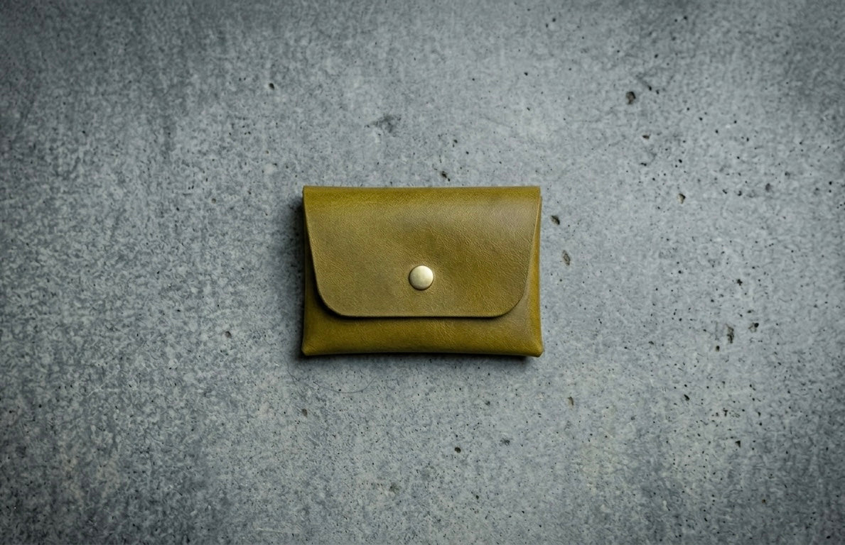 Stitchless Handmade Leather Wallet - EDC Leather Wallet