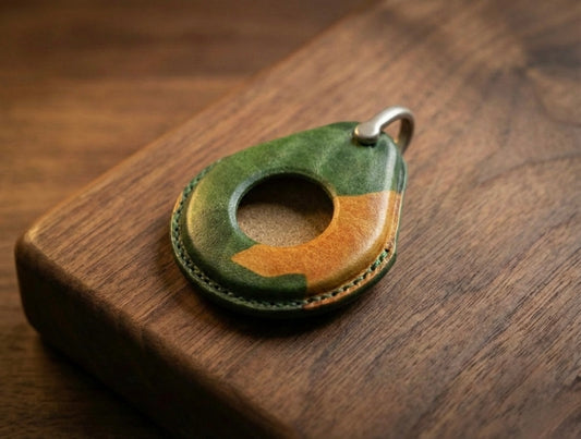 Leather Key Fob Cover For Harley-Davidson