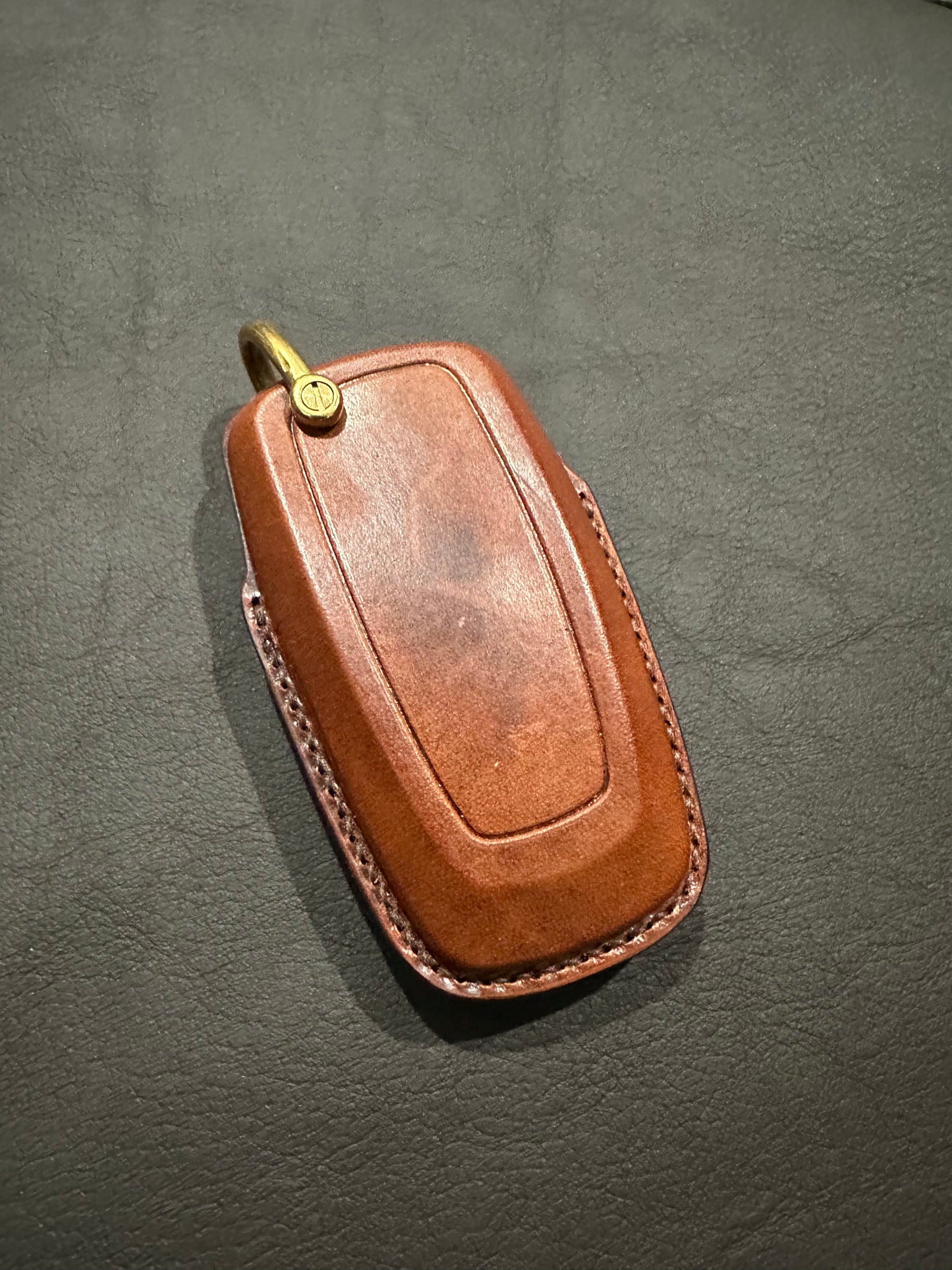 Leather Key Fob Cover for Ford F150/Raptor/Bronco