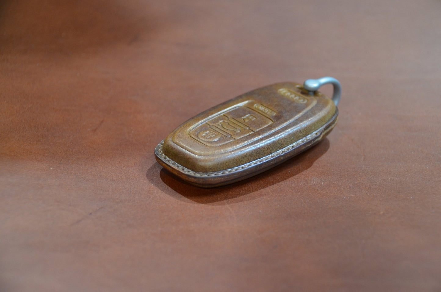 Leather Key Fob Cover for AUDI - NATS GOODS CO.