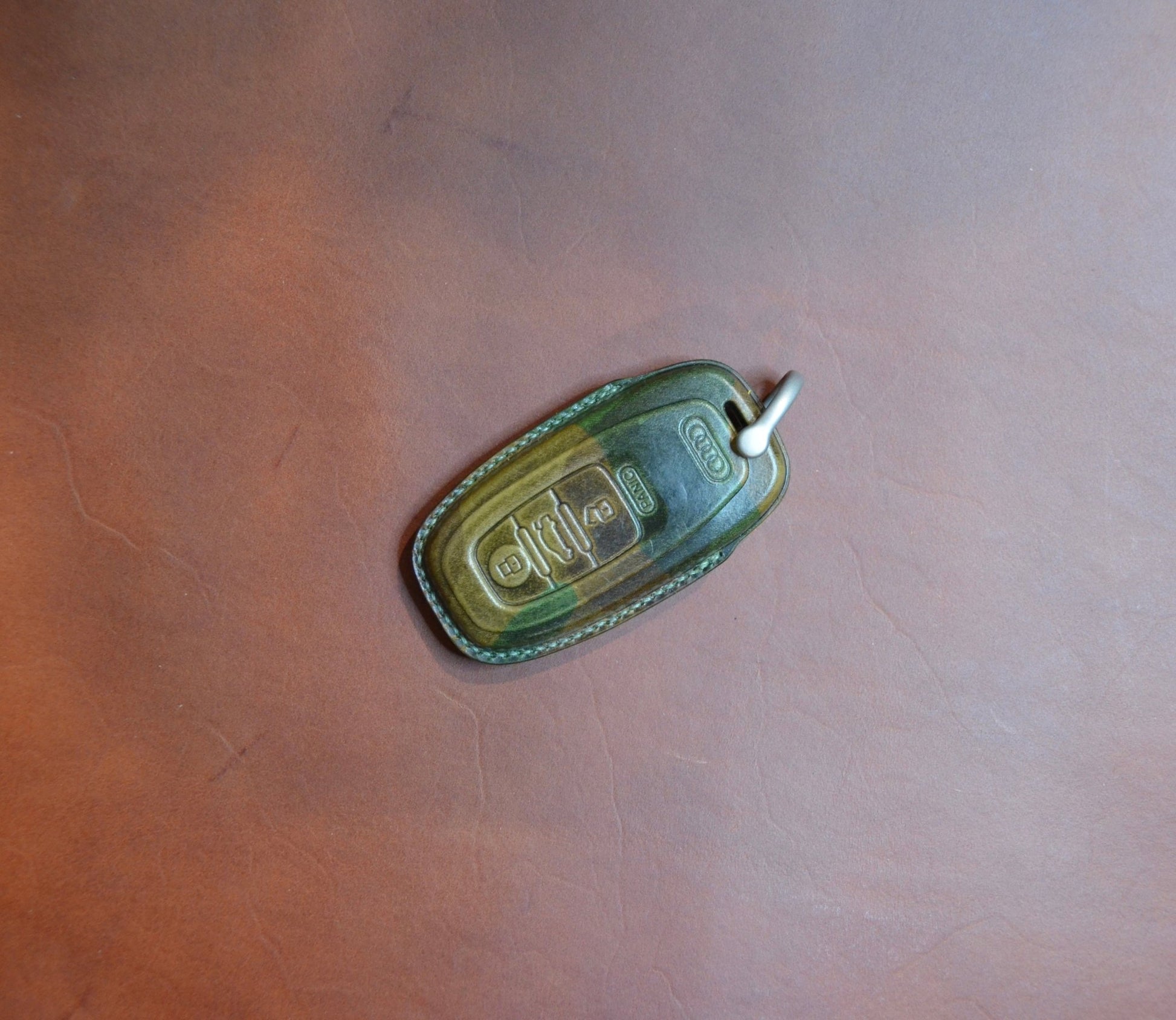 Leather Key Fob Cover for AUDI - NATS GOODS CO.