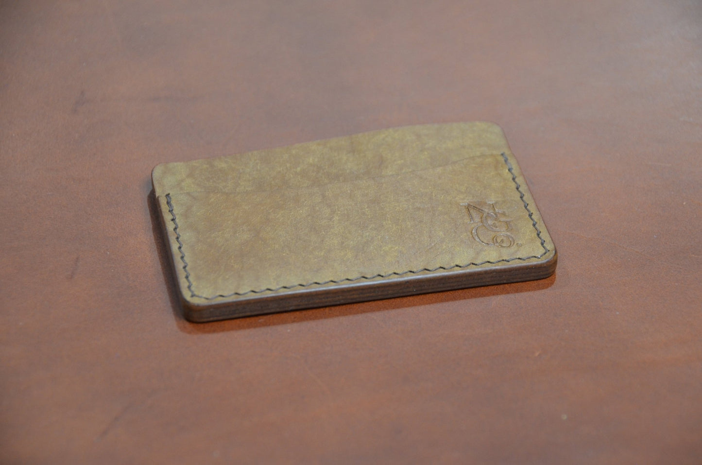 Minimalist Leather Card Holder - NATS GOODS CO.