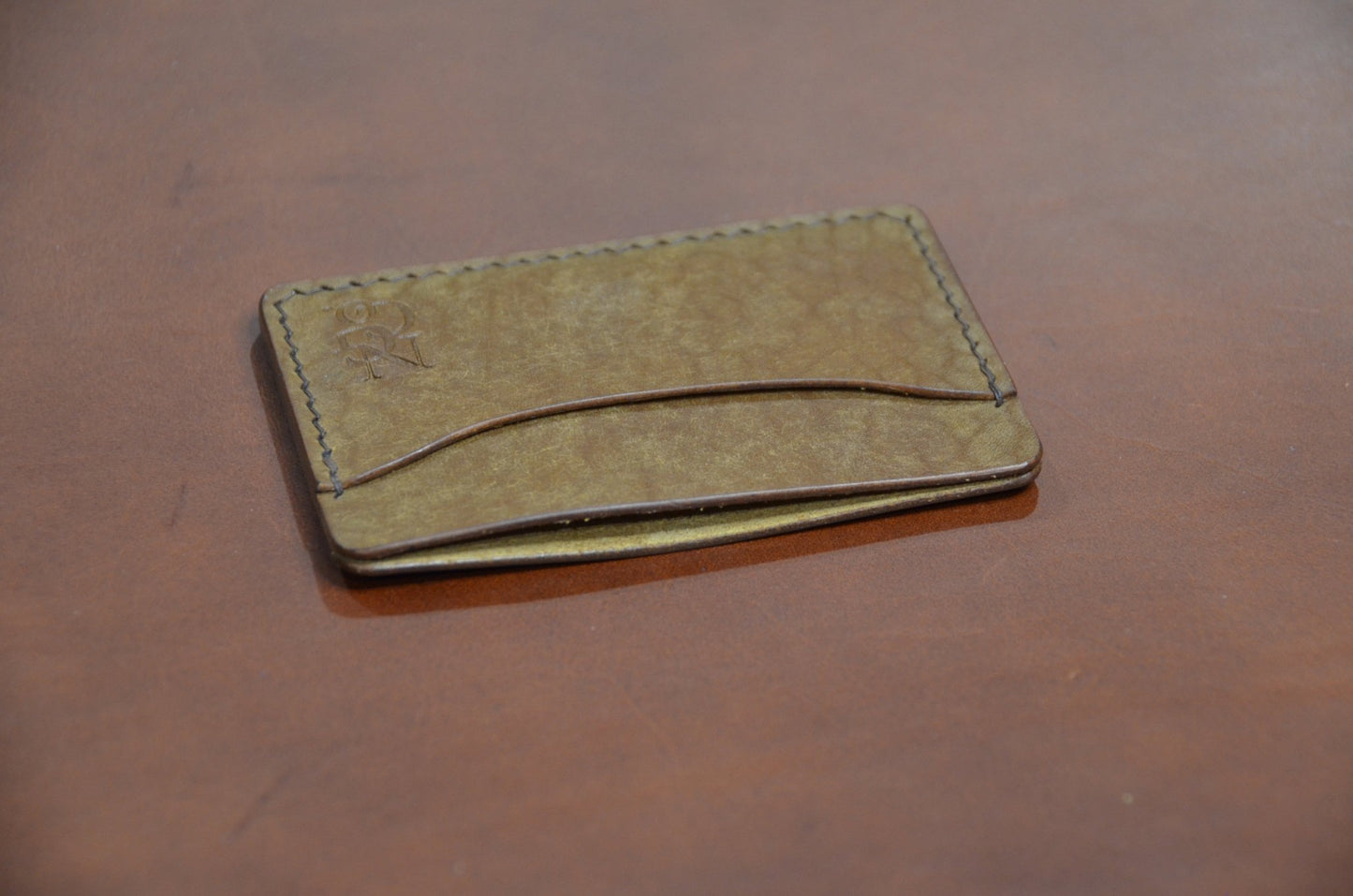 Minimalist Leather Card Holder - NATS GOODS CO.